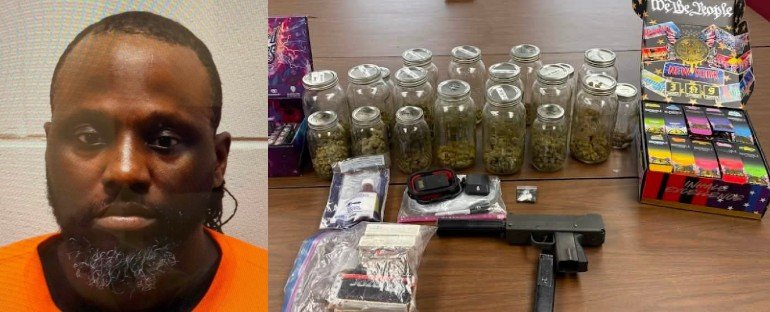 Henry County Drug Task Force Arrests Headland Man, Seizes Marijuana, Crack Cocaine and THC Products