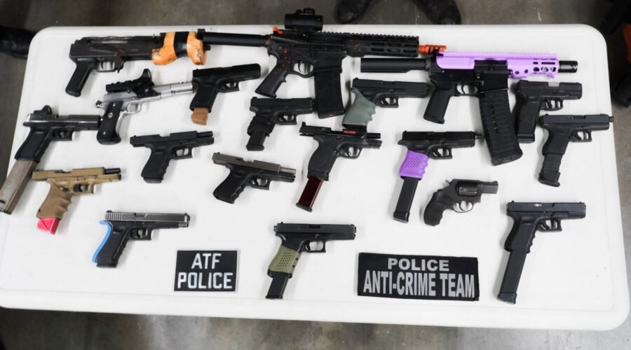 Huntsville Gun Violence Operation Nets 19 Firearms, Nine Arrests