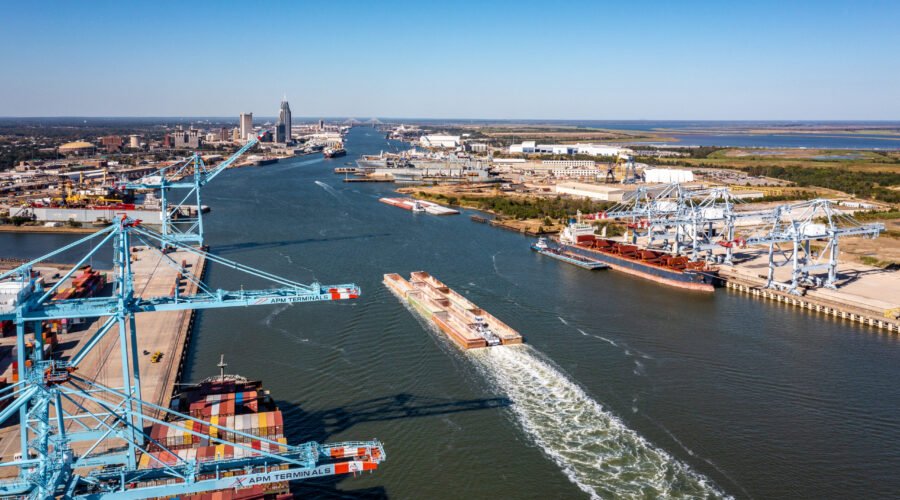 Port of Mobile Posts Record Revenue a Year After 50-Foot Ship Channel Opens