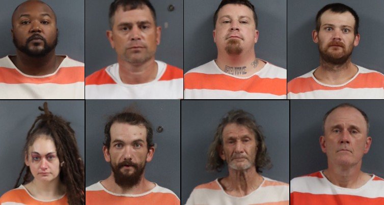 Nine Arrested in Jasper Drug Bust; Police Seize Methamphetamine, Marijuana During Search Warrant